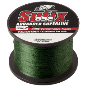 Sufix 832&reg; Advanced Superline&reg; Braid - 10lb - Low-Vis Green - 1200 yds